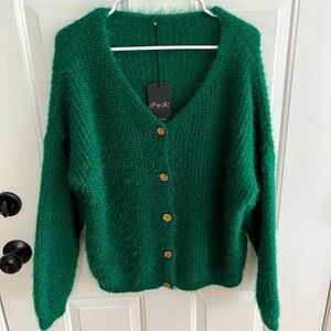 Brand new Italian made cardigan.